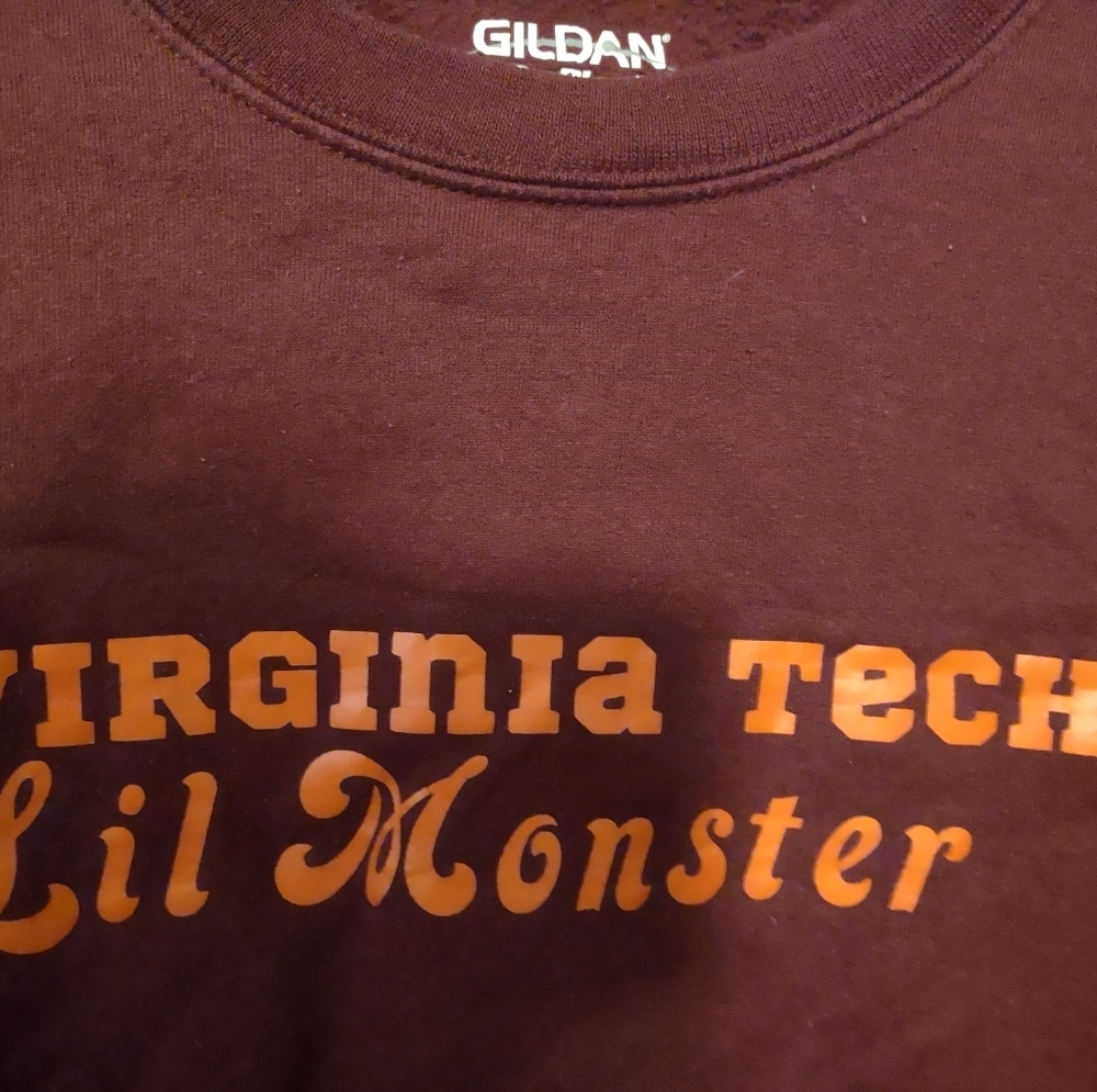 Cute oversized sweater, Virginia Tech